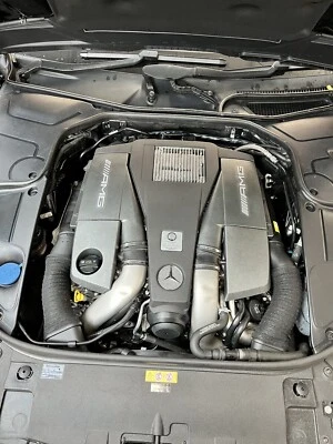 Mercedes Benz W222 C217 S63 AMG Motor 430KW 157985 Engine 157.985 Complete - Image 1 of 4