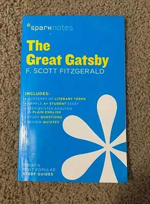 SparkNotes The Great Gatsby Literature Guide Great Shape Volume 30 Fitzgerald - Image 1 of 2