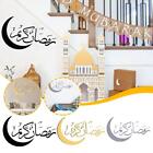 Eid Mubarak Wall Stickers Ramadan Decor for Home Islamic Ramadan Kareem Musli?.