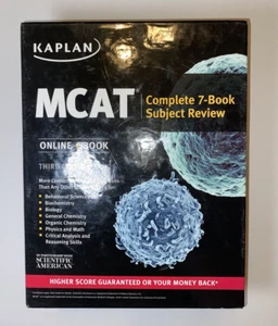 MCAT Books Complete 7 Book Subject reveiw - Picture 1 of 12