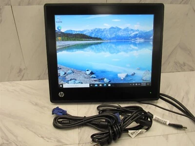 HP L6015tm 15" Retail POS Touchscreen LCD Monitor A1X78A + USB Cable A1X78AA - Image 1 of 4
