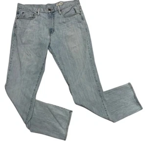 CREMIEUX Men’s Premium Denim Light Blue Wash Straight Jeans, Size 36/34 - Picture 1 of 14