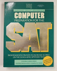 Sammlerstück HBJ Computer Vorbereitung für den SAT Vintage 1986 Sealed Discs - Bild 1 von 11