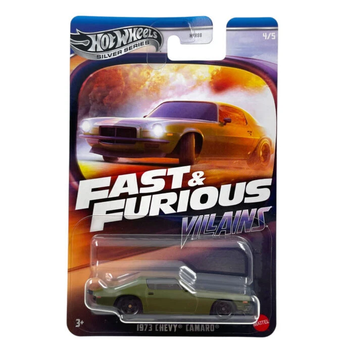 Modellino Auto Hotwheels 1/64 Fast&Furious Chevy Camaro 1973 - Immagine 1 di 1