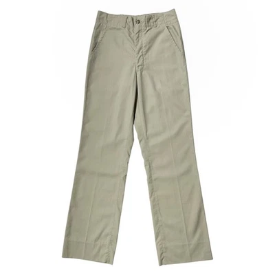 Pantalones militares vintage años 80 cintura alta pantalones militares tropical bronceado pierna recta. Foto 1 de 4