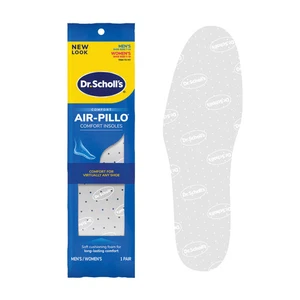 Plantillas Dr. Scholl's Comfort AIR-PILLO para hombre talla 7-13 para mujer talla 5-10 1 par - Imagen 1 de 4