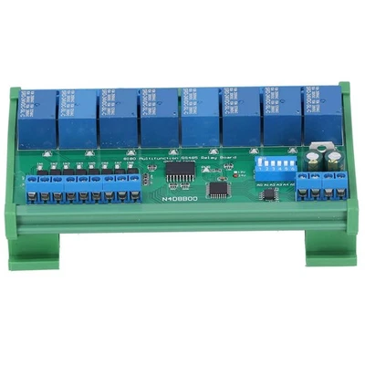 RS485 Relay RS485 Relay Board 24V Industrial Module 6 Working Modes Low - Image 1 of 4