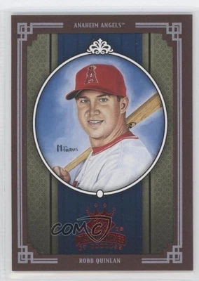 2005 Donruss Diamond Kings Red Framed Robb Quinlan #8 - Image 1 of 2