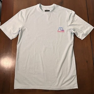 Quiksilver Surf Graphic Logo T-Shirt Large | Hellblau Kurzarm Rundhals - Bild 1 von 7