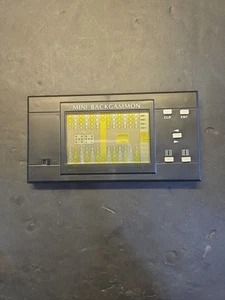 VTG Gakken Backgammon Electronic Handheld LCD Game Portable Batteries Included - Picture 1 of 2