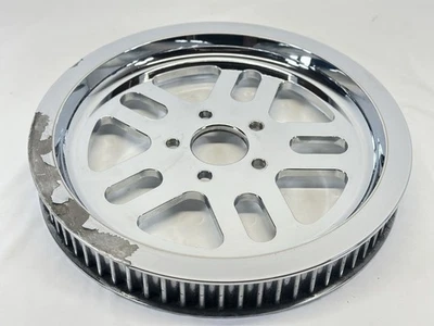 Chrome Harley Vigilante 70t Rear Belt Drive Pulley 1.5” 70 Tooth 1 1/2in. - image 1 of 4