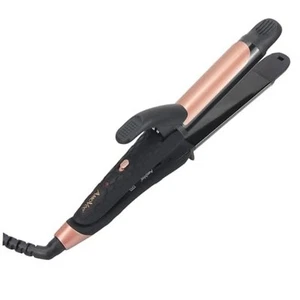 Travel Curling Iron, Mini Curling Iron, Dual Voltage(100-240V), 1 Inch 2 in 1 - Picture 1 of 7