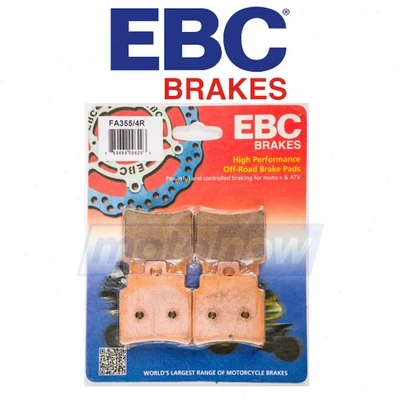 EBC Rear R Series Long Life Sintered Brake Pads for 2004-2009 KYMCO Mongoose or - Image 1 of 4