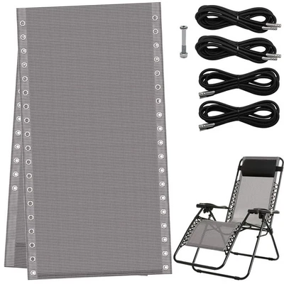 COITEK Replacement Fabric for Zero Gravity Chair 17" W x 63“H, Reclining Patio Gravi...