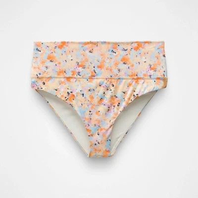 Estampa de biquíni Prana Aurelia cintura alta nova com etiquetas tamanho XL - Imagem 1 de 4