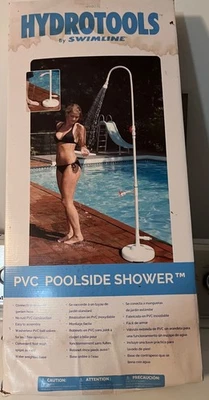 hidrohydrotools pvc ducha junto a la piscina Foto 1 de 4