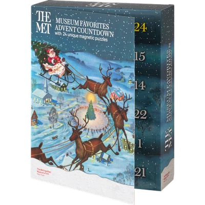 MET Adventskalender mit 24 magnetischen Minipuzzles.  - Bild 1 von 4