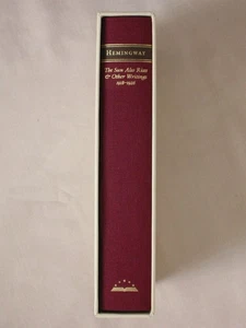 SUN ALSO RISES & OTHER WRITINGS Ernest Hemingway W/SLIPCASE LIBRARY OF AMERICA - Picture 1 of 3
