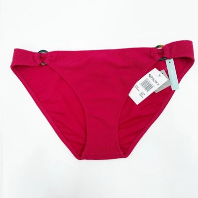 Pantalones de bikini ROXY talla grande informal estado de ánimo natación completa nuevos con etiquetas anillos de tortuga magenta Foto 1 de 4
