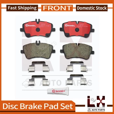 Brembo 1 Front Disc Brake Pad Set Fits 2002-2005 Mercedes-Benz C230 - Image 1 of 3