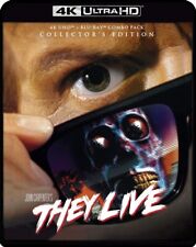 They Live New Sealed 4K Ultra Hd Uhd + Blu-ray Collectors Edition John Carpenter