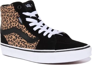 Vans Women's Filmore Hi Cheetah Sneaker UK Size 3 - Picture 1 of 5