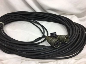 Approx ~ 75’ Microphone Cable AMPHENOL Connectors 5 Pin PT06A14-5S OEM - Picture 1 of 7