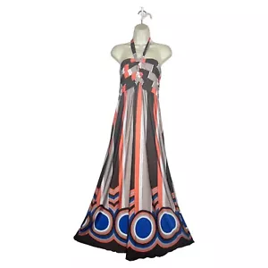 BNWT Forever Woman multicolor Striped Maxi Halter/Strapless Dress sz 2x - Picture 1 of 3