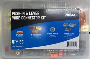 Kit de conector de cable push-in y palanca Ideal Push In Limited 30-5005EU 80 piezas - Imagen 1 de 2
