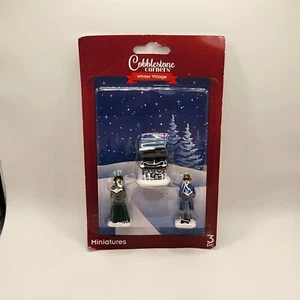 Angoli di pietra ciottoli villaggio invernale accessori in miniatura nuovi - Foto 1 di 2