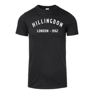 Men's T-Shirt Hillingdon London Londoner Place Year Of Choice Birthday Gift - Picture 1 of 2