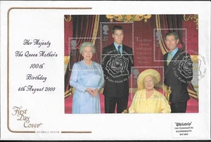 2000 100. Geburtstag der Königinmutter - St Paul's Walden Absage - Bild 1 von 2