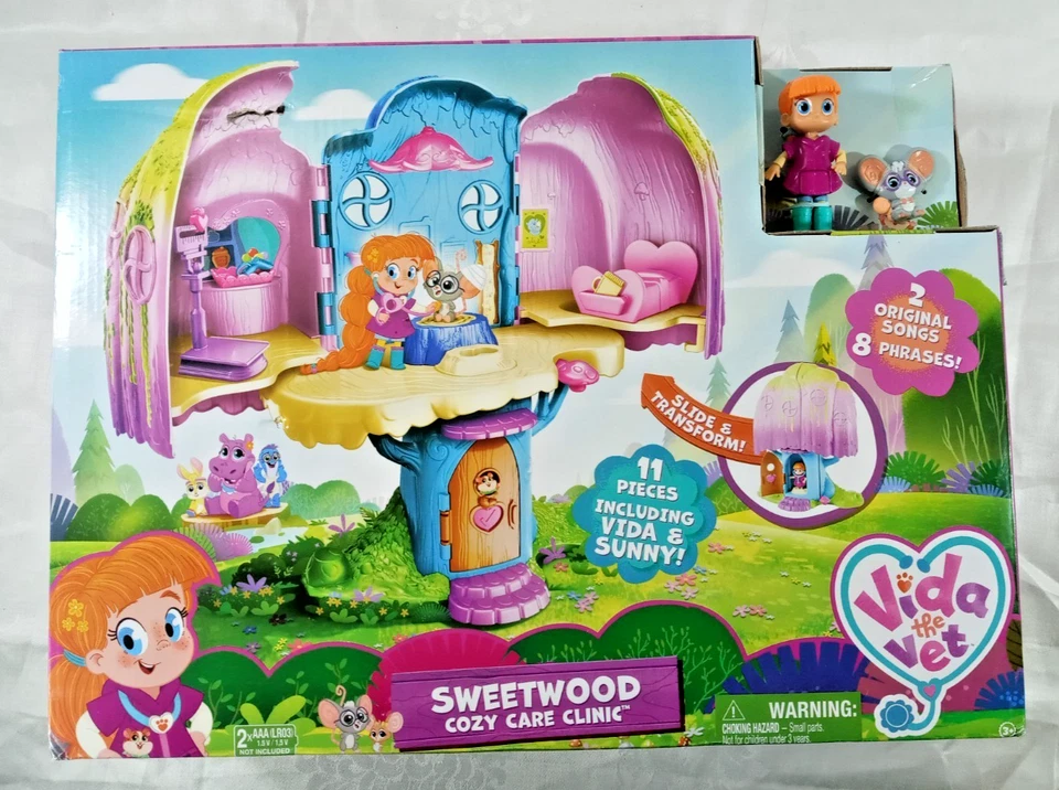 Vida the Vet Sweetwood Acogedor Cuidado Clínica Casa del Árbol Juego NUEVO EN CAJA Foto 1 de 4