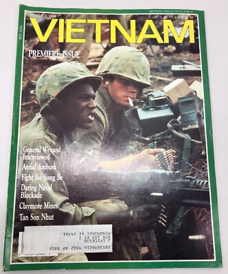 Vietnam Magazine Summer 1988 General Weyand Interview Aerial Ambush Claymore  - Image 1 of 4
