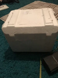1 polystyrene box frozen cool cold storage food fish bait drinks, used boxes - Picture 1 of 1
