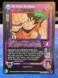 DBGT Dragon Ball GT FOIL Old School Beatdown T4 CCG Limited Tin Promo MP - Picture 1 of 4