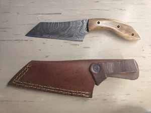 Damastmesser Jagdmesser Outdoormesser Messer - Bild 1 von 2