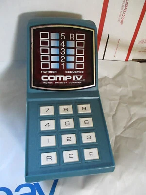 Comp IV Electronic Game 1970s Milton Bradley - No instructions - Working Order - Image 1 of 4