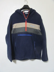 COTOPAXI Men's Navy Blue 1/2 Zip Hooded Fleece Jacket - Large - Picture 1 of 9