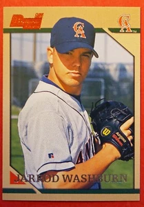 1996 Bowman Jarrod Washburn RC #297 (Angels) NM+ - Picture 1 of 2