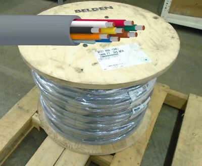 BELDEN - 9721 060 CHR - 8-C - WIRE - 16AWG 600V - Tinned Copper - 1000ft 305M - Image 1 of 4