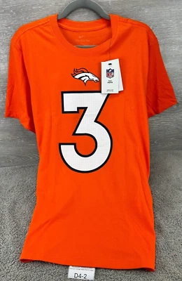 Russell Wilson #3 NIKE Denver Broncos Jersey Style T-Shirt, Size Large, NWT - Image 1 of 4