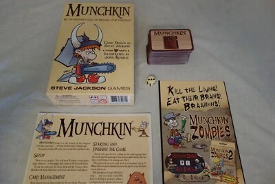 Munchkin 1st Edition Steve Jackson Games 2011 Complete Card Game - Image 1 of 4