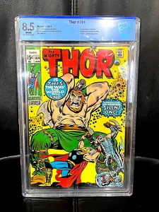 CBCS 8.5 Thor #184 White 1971 - 1. Auftritt des Silent One - Bild 1 von 6