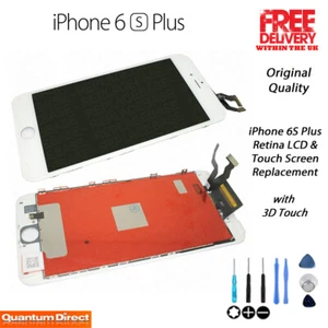 Original iPhone 6S Plus Retina LCD Digitiser Touch Screen Replacement - WHITE - Picture 1 of 4