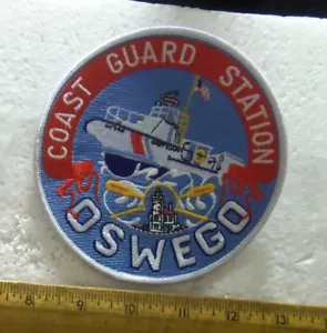 Grande stazione della Guardia Costiera degli Stati Uniti - Toppa ricamata Oswego (NOS) - Foto 1 di 6