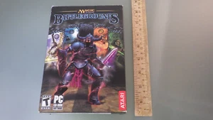 Vtg 2003 Video PC Game RPG Magic The Gathering BATTLEGROUNDS Big Box * Complete - Picture 1 of 8