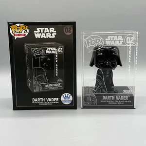 Funko Pop! Star Wars Die-Cast #02 Darth Vader Funko Shop Exclusivo - Imagen 1 de 11