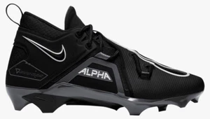 Nike Alpha Menace Pro 3 Shadow Black Iron Football Cleats CT6649-010 Men Size 9 - Picture 1 of 13