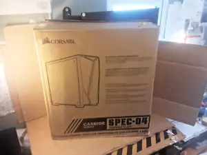 corsair CARBIDE SEREIS SPEC-04 TEMPERED GLASS GAMING CASE BOXED - Picture 1 of 22